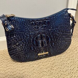 Brahmin Mod Shayna Kyanite Melbourne Leather Crossbody (NEW)